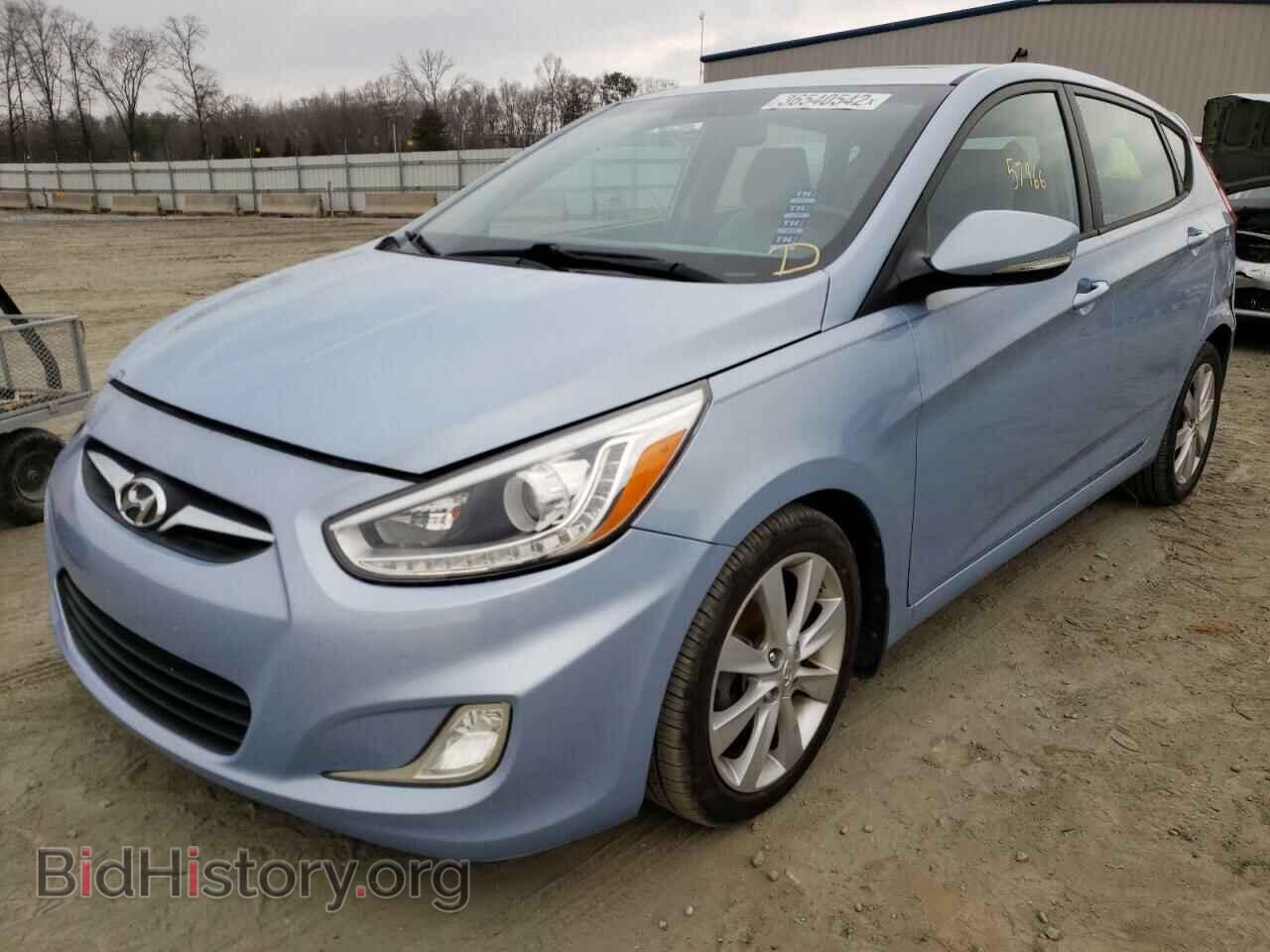 2014 HYUNDAI ACCENT - VIN: KMHCU5AE2EU152723 - Фото 2