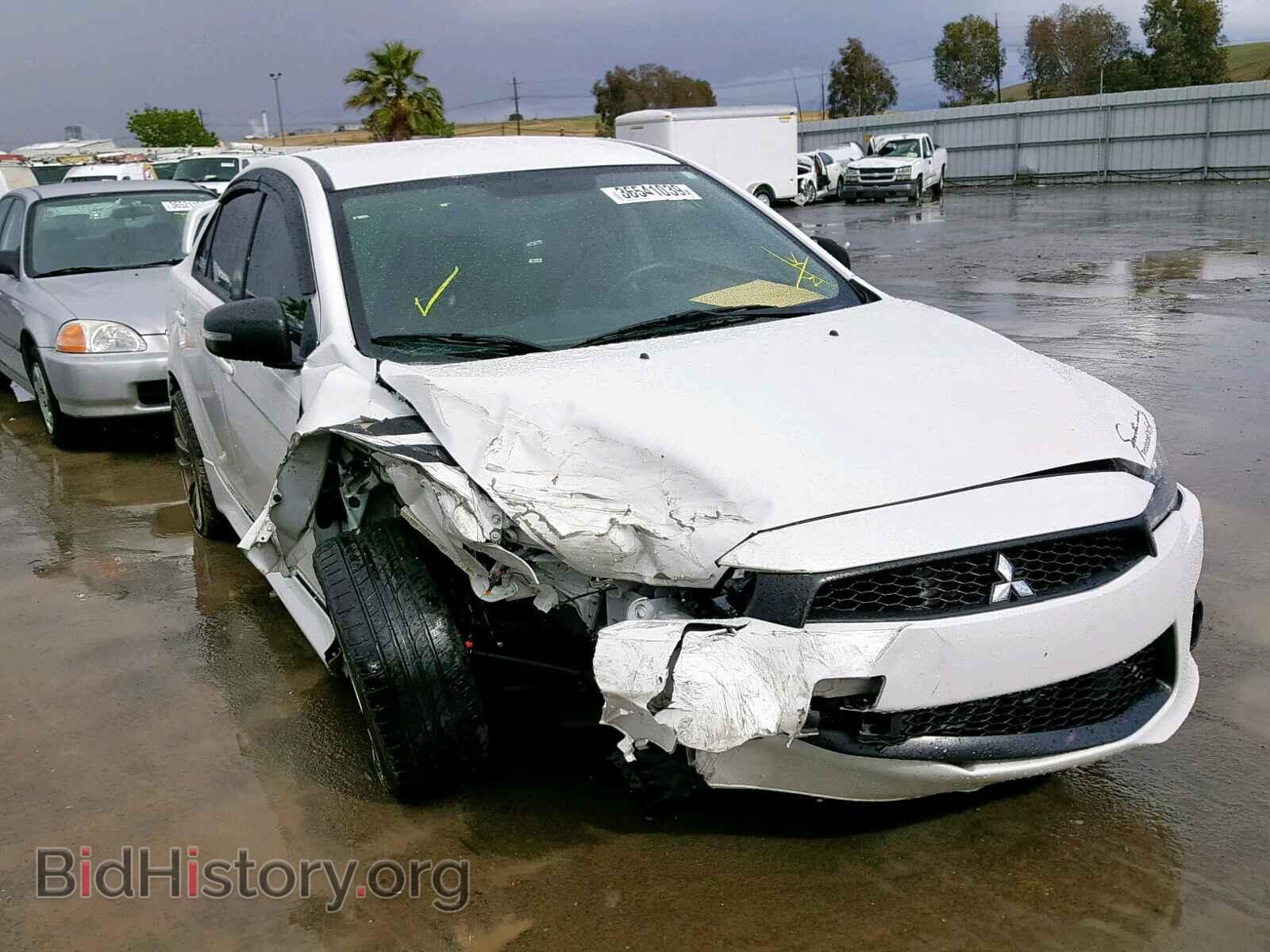 Photo JA32U2FU6HU008027 - MITSUBISHI LANCER 2017