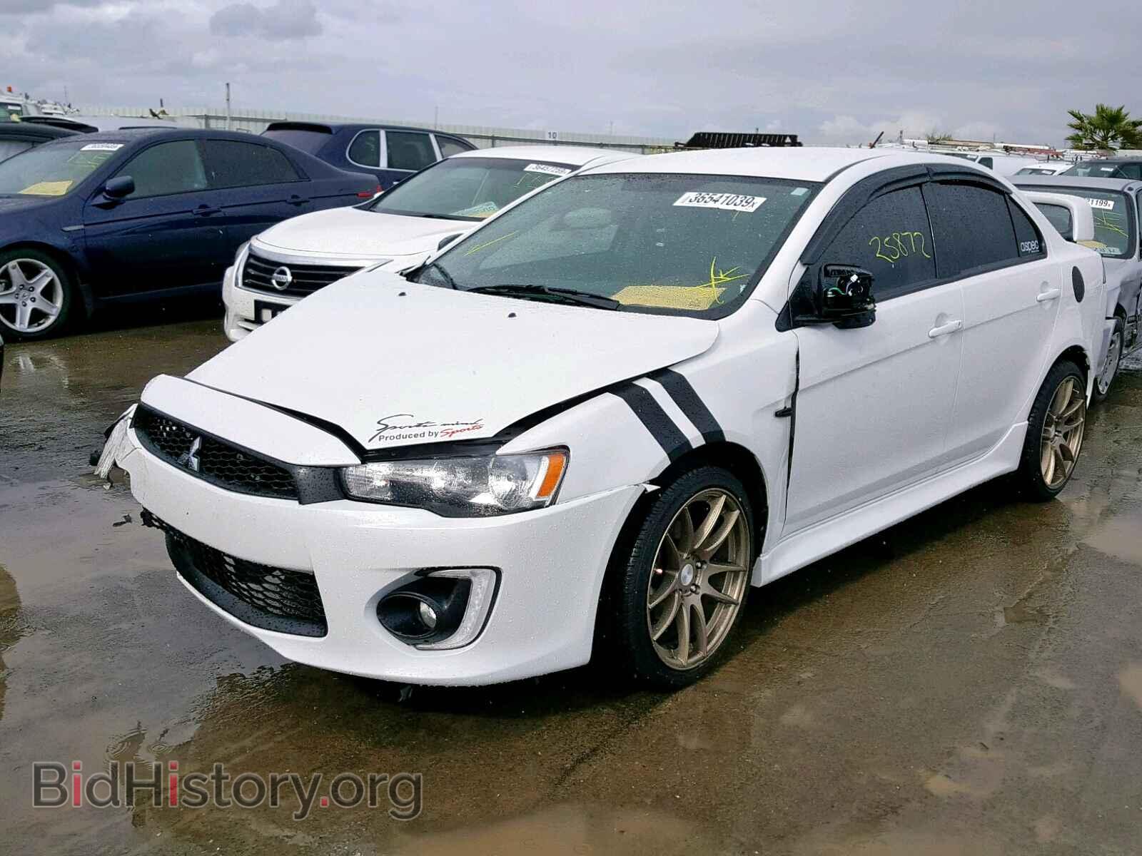 2017 MITSUBISHI LANCER - VIN: JA32U2FU6HU008027 - Фото 2