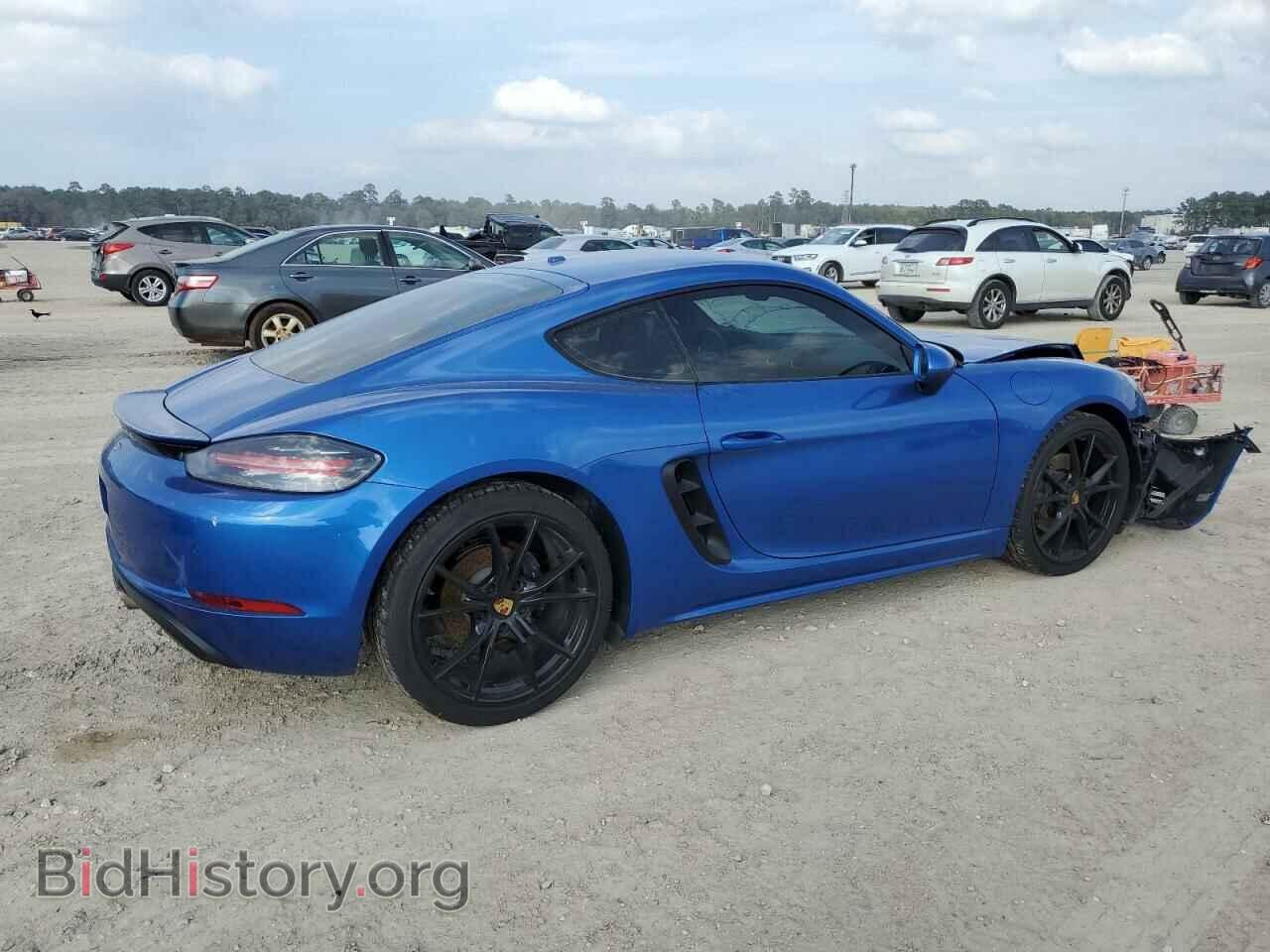 2018 PORSCHE CAYMAN - VIN: WP0AA2A89JK260579 - Фото 3