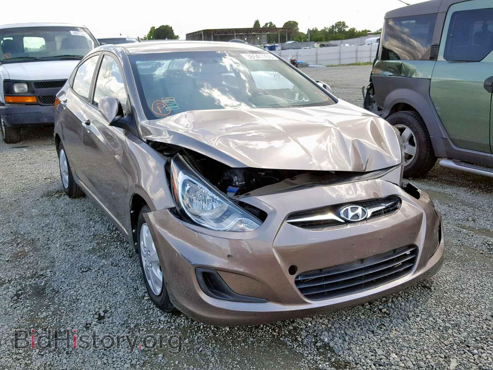 Фотография KMHCT4AE4DU538359 - HYUNDAI ACCENT 2013
