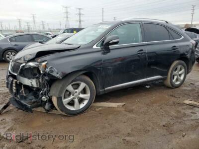 2012 Lexus RX350 RX 350, black — VIN 2T2BK1BA4CC152173, Copart