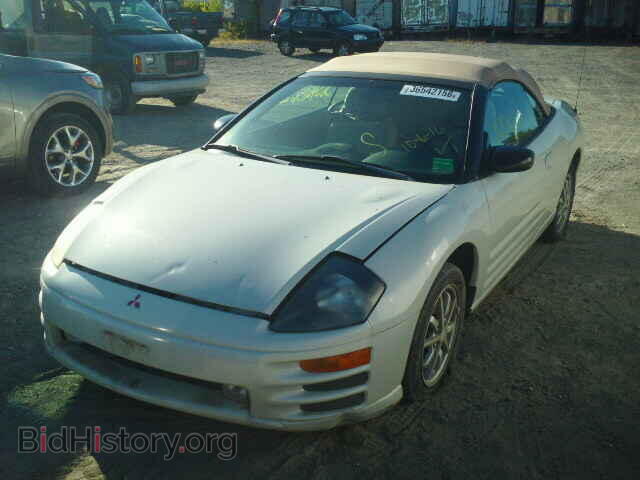 2001 MITSUBISHI ECLIPSE - VIN: 4A3AE45G81E188982 - Фото 2