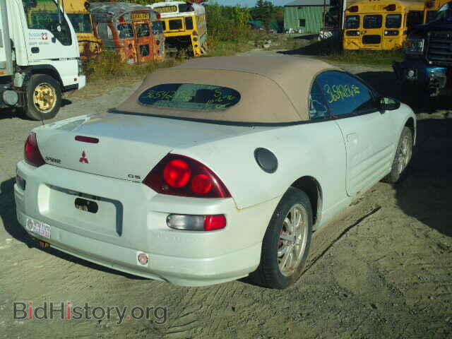2001 MITSUBISHI ECLIPSE - VIN: 4A3AE45G81E188982 - Фото 4