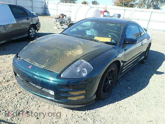 2001 MITSUBISHI ECLIPSE - VIN: 4A3AC54H61E196293 - Фото 2