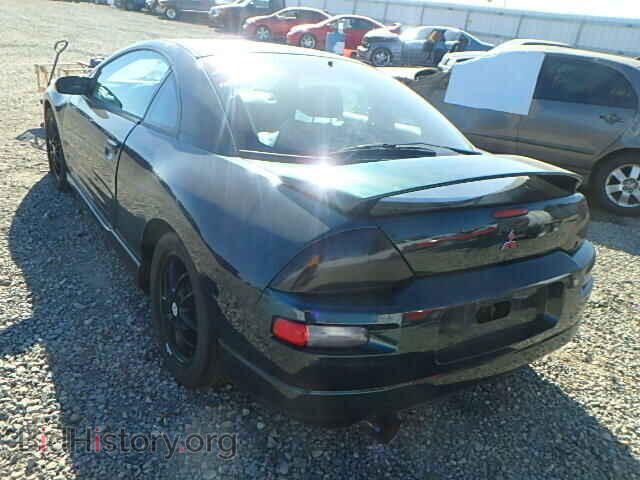 2001 MITSUBISHI ECLIPSE - VIN: 4A3AC54H61E196293 - Фото 3