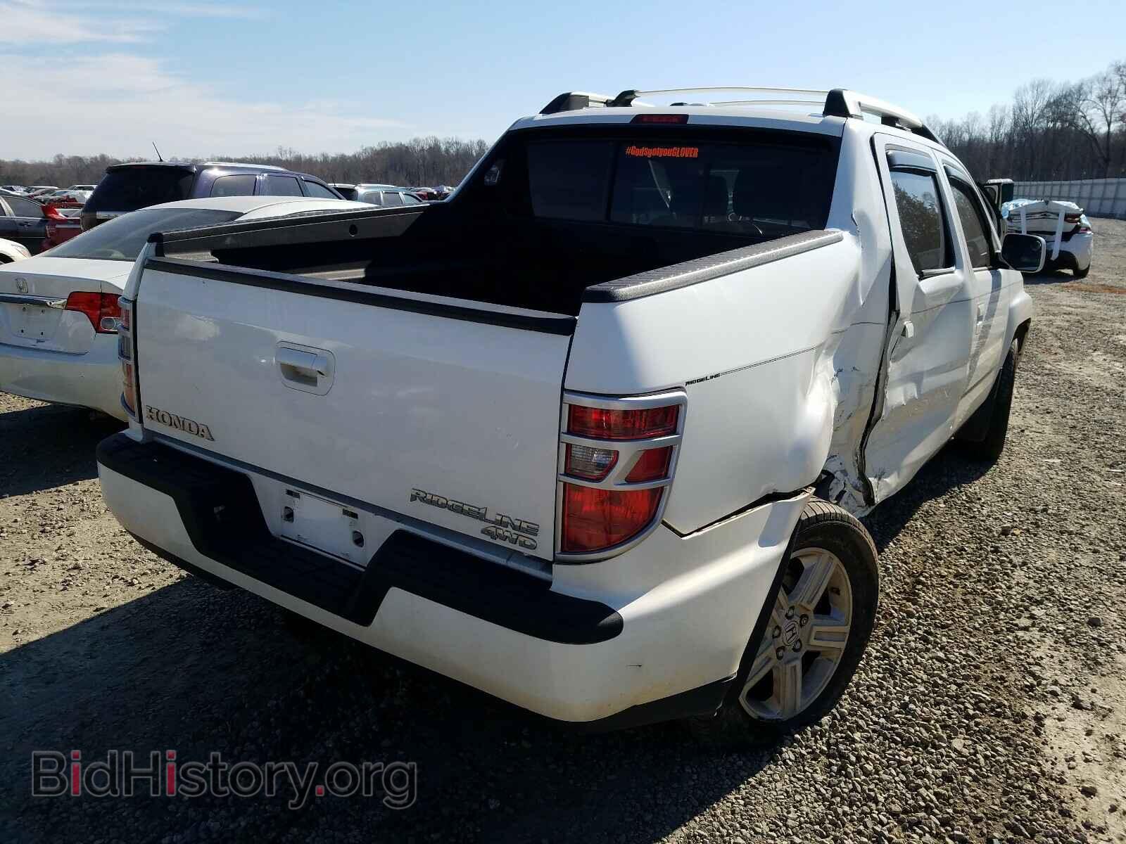 2010 HONDA RIDGELINE - VIN: 5FPYK1F57AB007656 - Фото 4