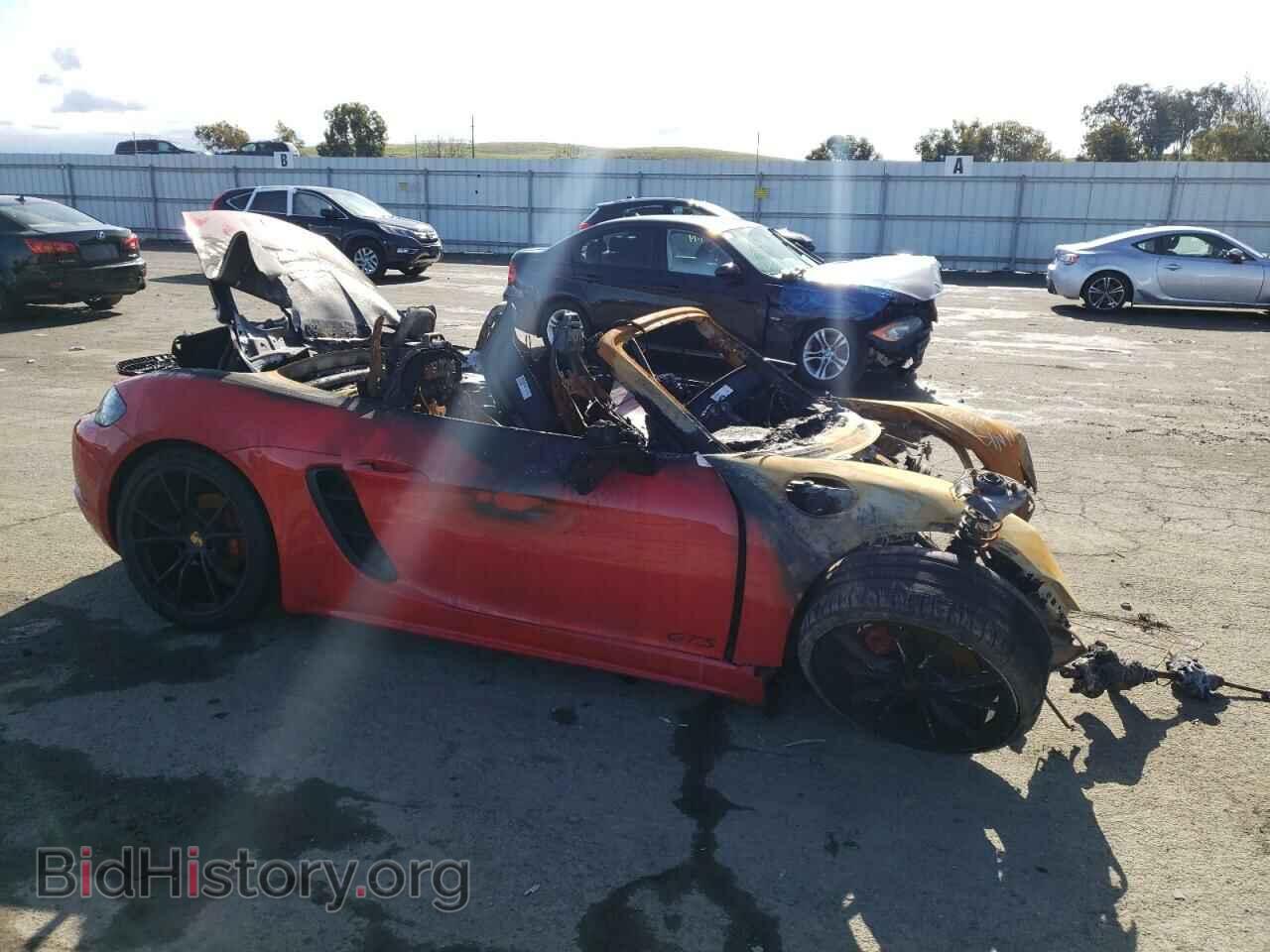 2019 PORSCHE BOXSTER - VIN: WP0CB2A80KS228305 - Фото 4