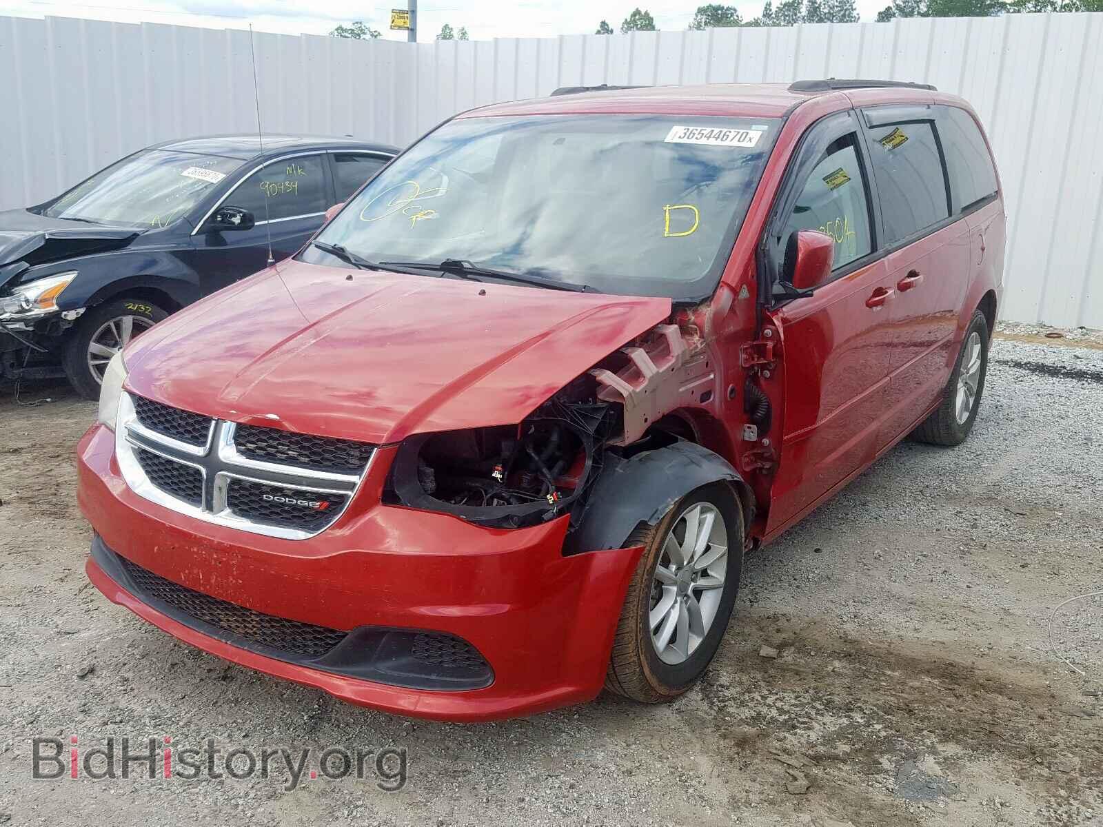 2013 DODGE CARAVAN - VIN: 2C4RDGCG6DR718936 - Фото 2