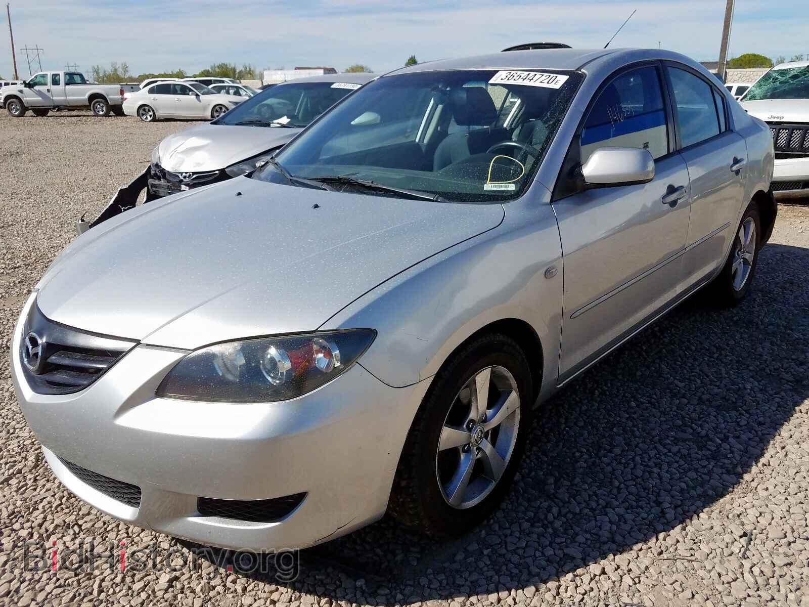2005 MAZDA 3 - VIN: JM1BK12F051345606 - Фото 2