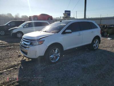 2012 Ford EDGE Edge Limit, white — VIN 2FMDK3KC7CBA32432, Copart