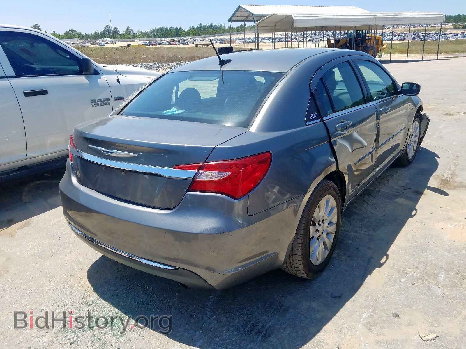 2012 CHRYSLER 200 - VIN: 1C3CCBAB2CN201748 - Фото 4