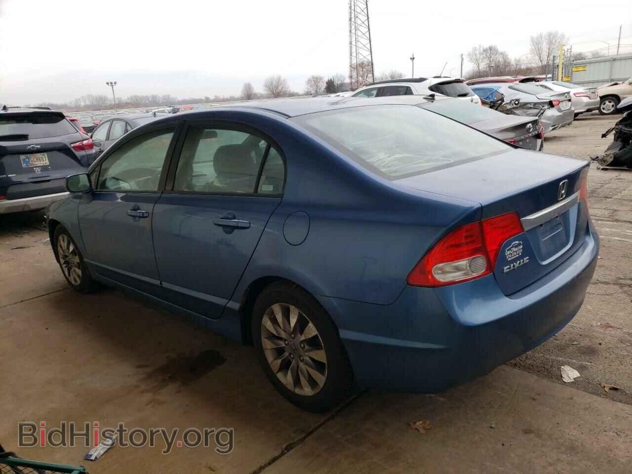2009 HONDA CIVIC - VIN: 19XFA168X9E000439 - Фото 2