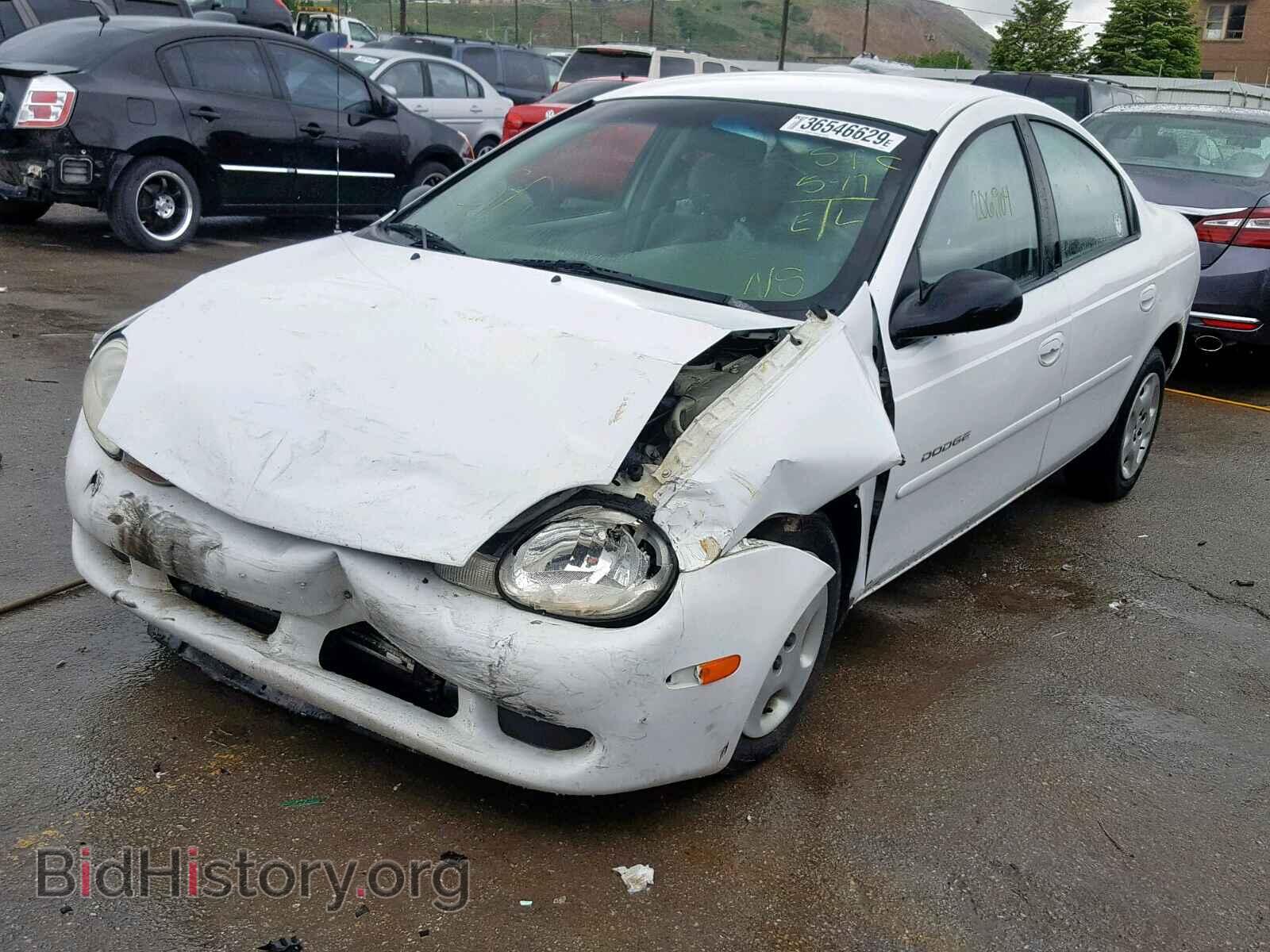 2000 DODGE NEON - VIN: 1B3ES46C2YD718602 - Фото 2