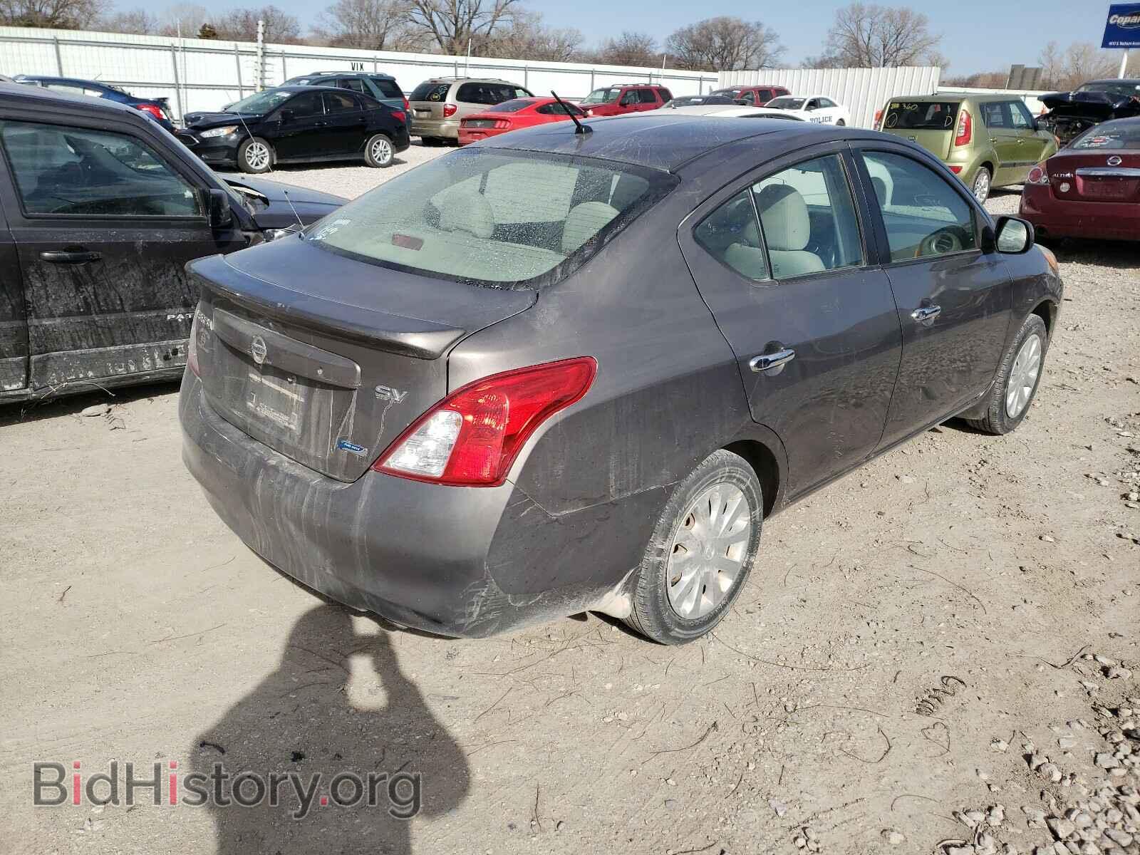 2012 NISSAN VERSA - VIN: 3N1CN7AP7CL942169 - Фото 4