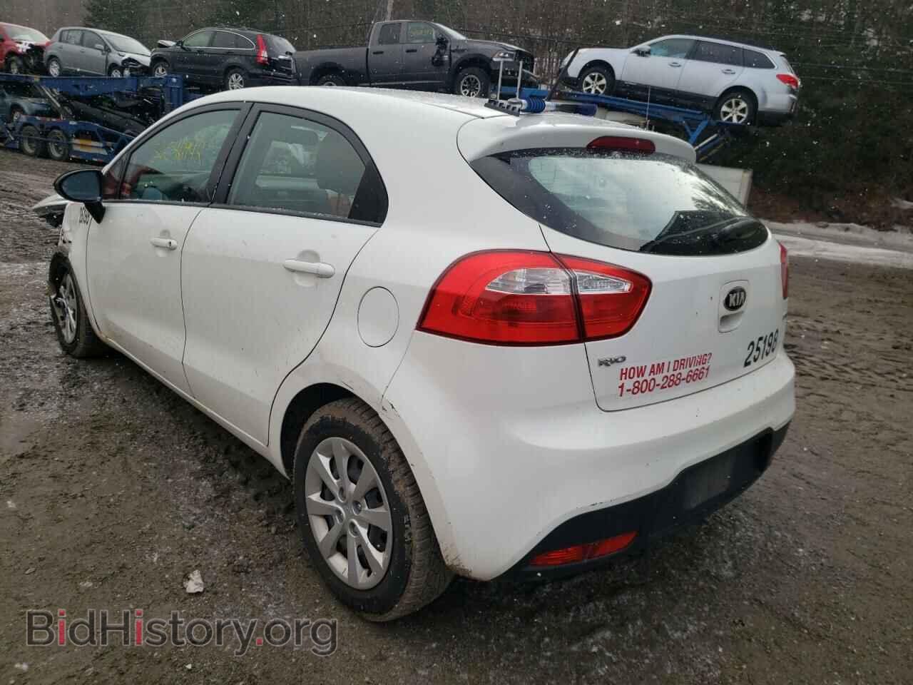 2013 KIA RIO - VIN: KNADM5A39D6213590 - Фото 3