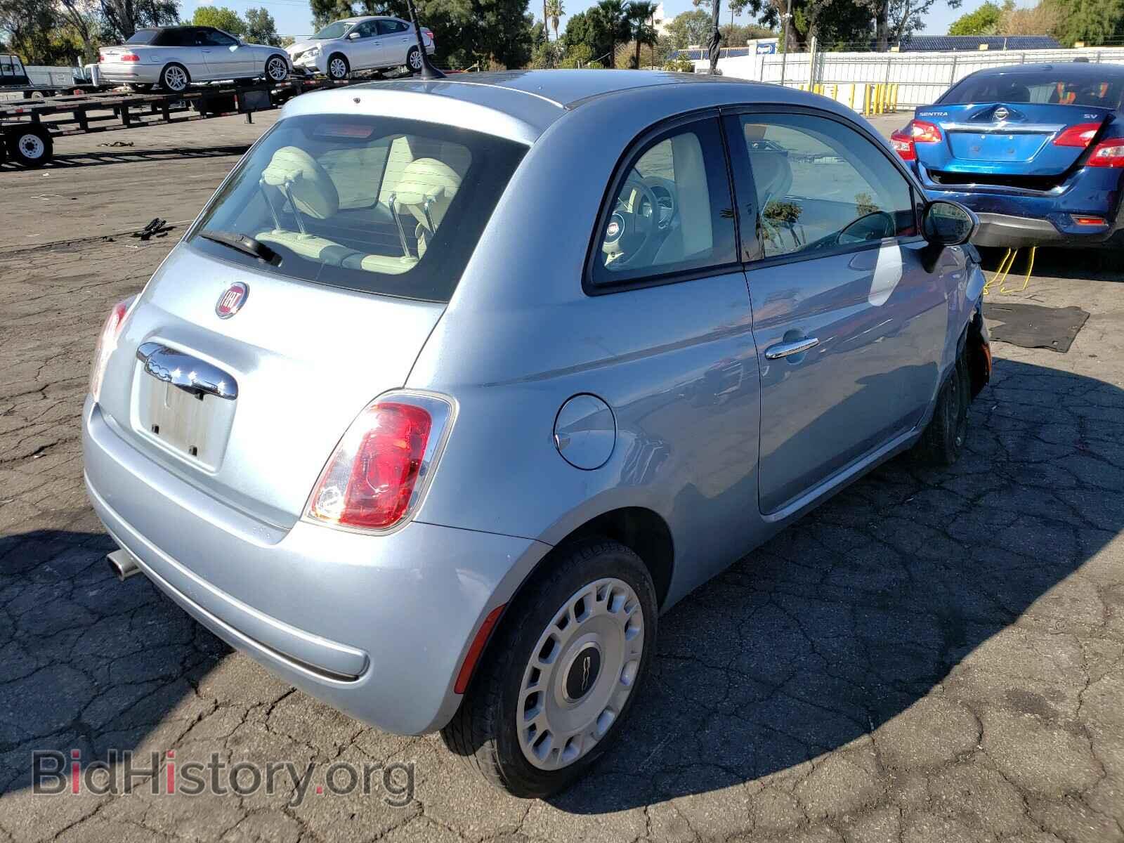 2015 FIAT 500 - VIN: 3C3CFFAR5FT620550 - Фото 4