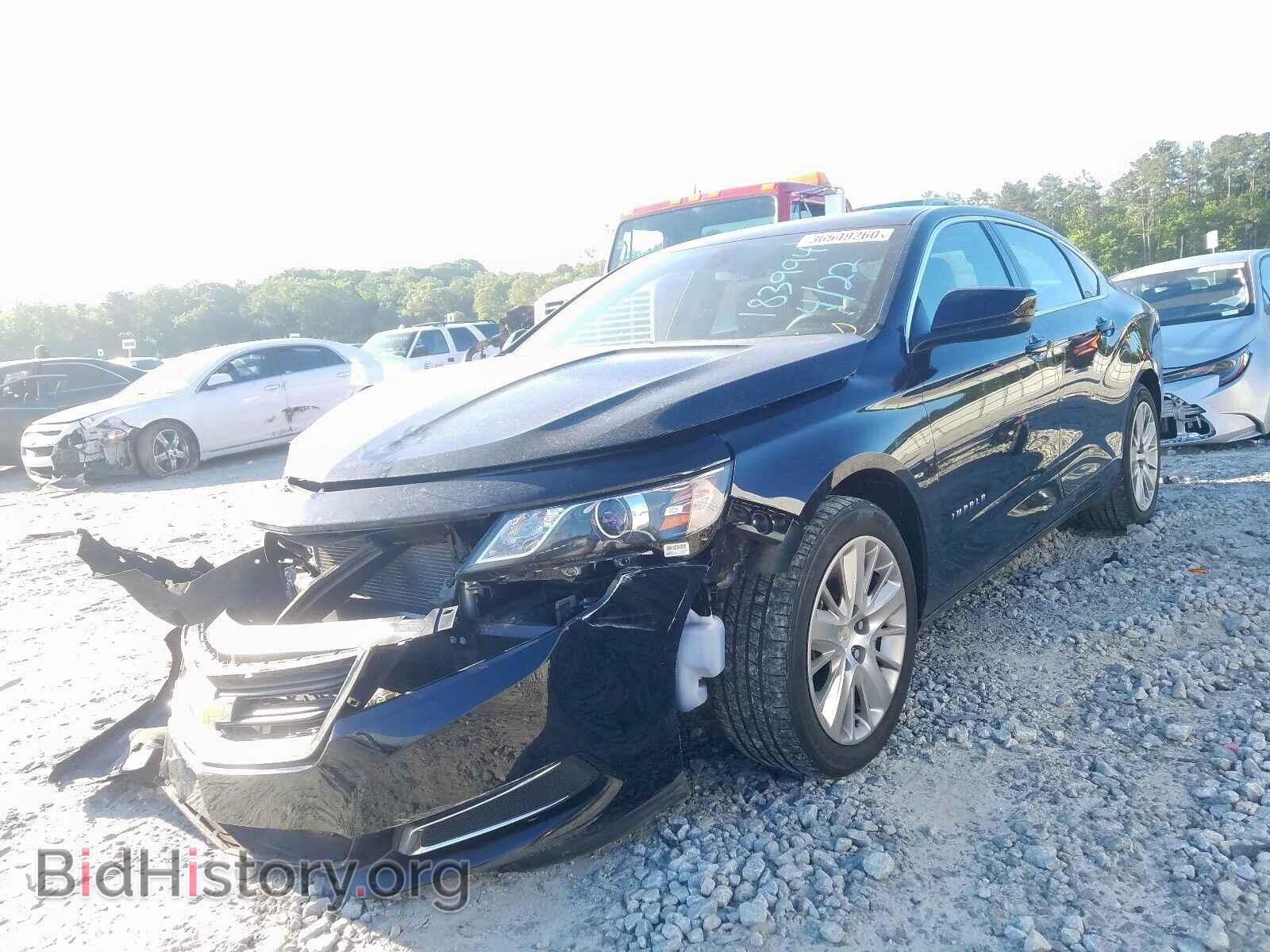 2017 CHEVROLET IMPALA - VIN: 2G11Z5SA8H9183994 - Фото 2