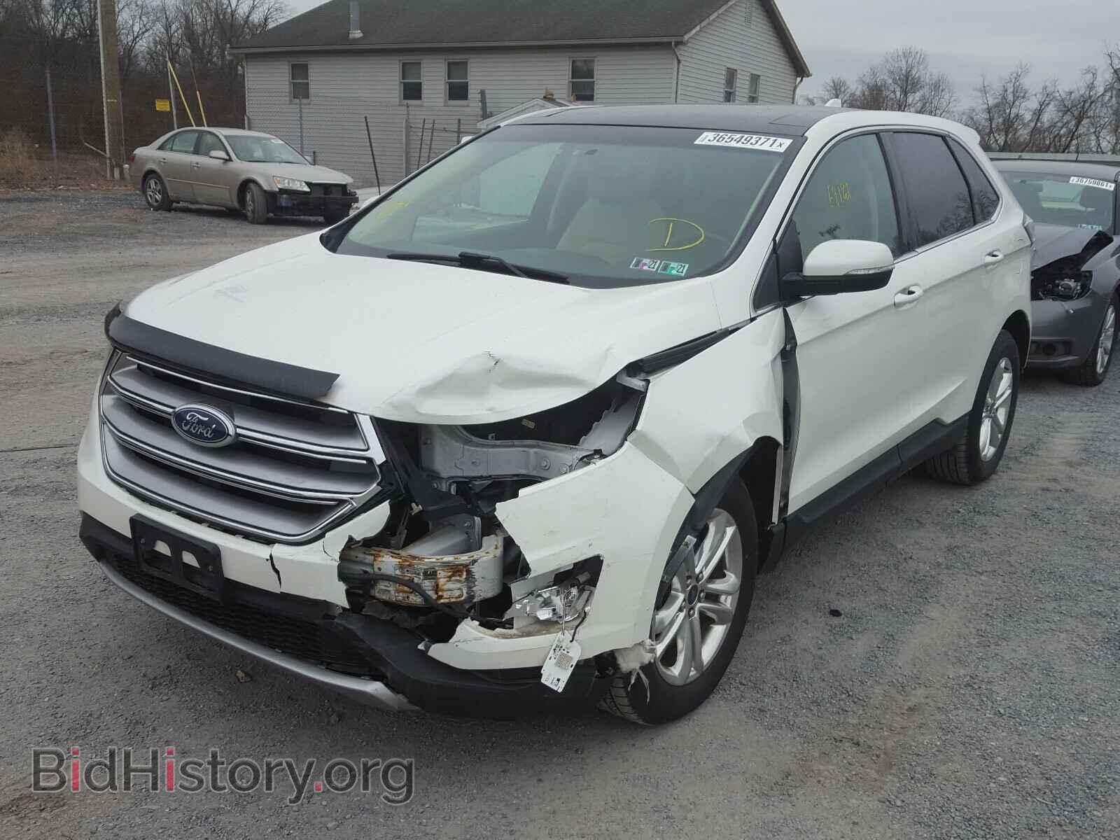 2015 FORD EDGE - VIN: 2FMTK4J87FBB24630 - Фото 2