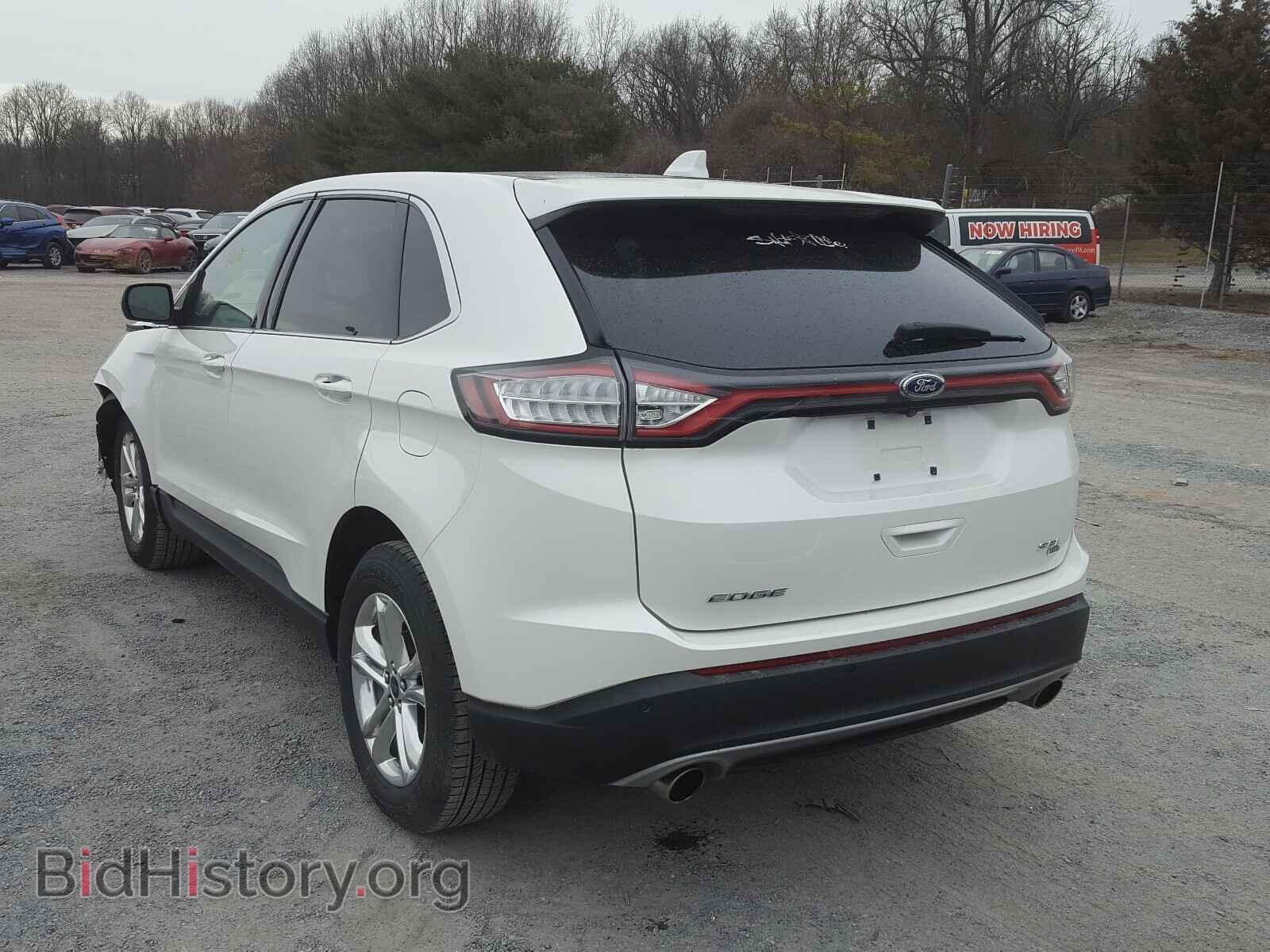 2015 FORD EDGE - VIN: 2FMTK4J87FBB24630 - Фото 3