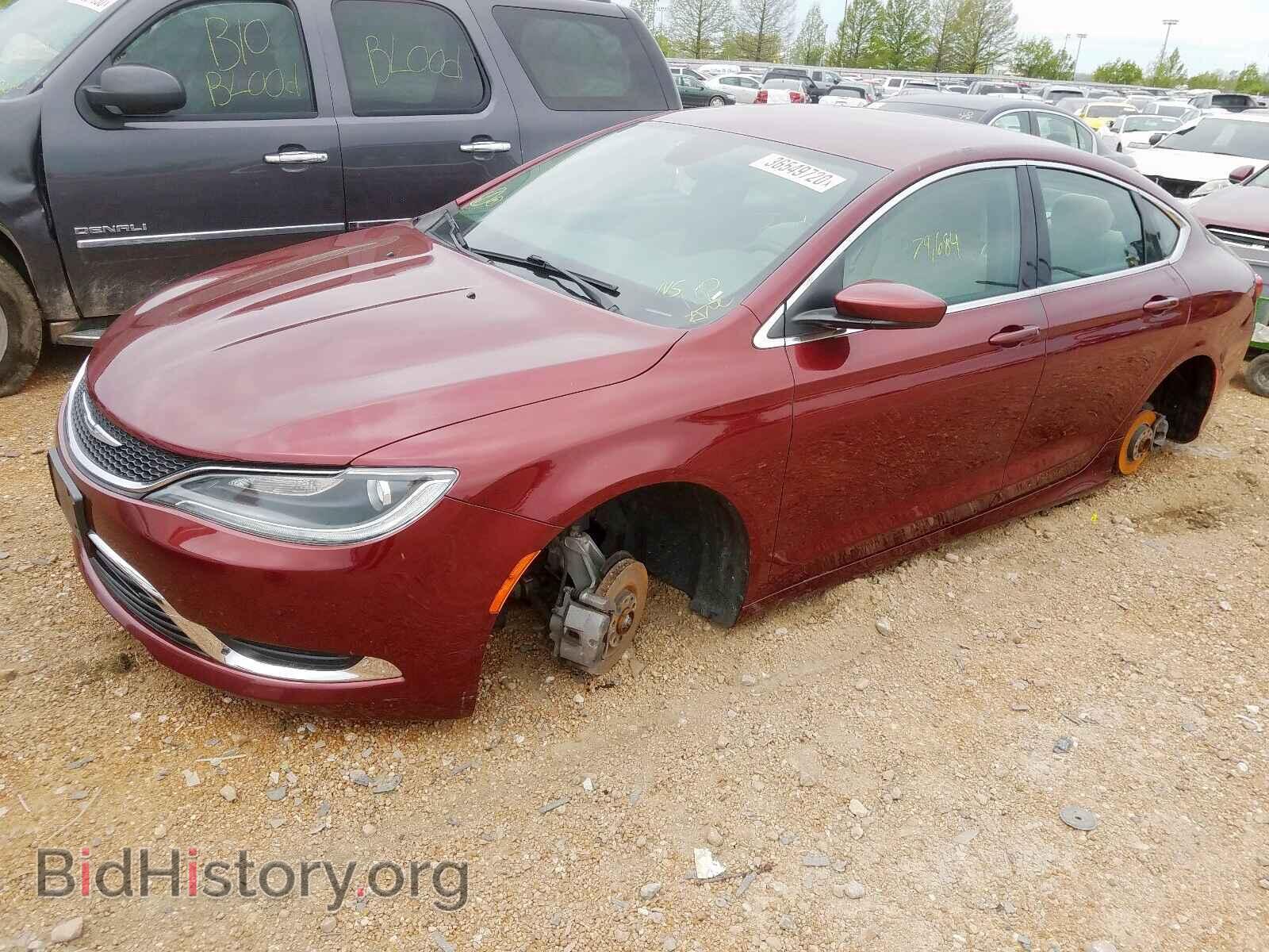 2016 CHRYSLER 200 - VIN: 1C3CCCAB2GN117506 - Фото 2