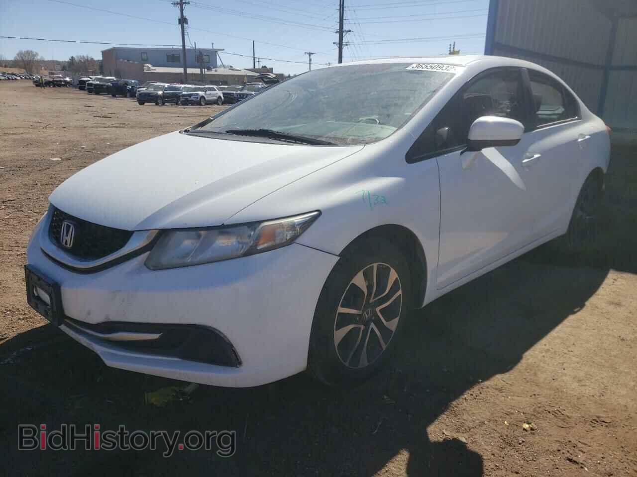 2015 HONDA CIVIC - VIN: 19XFB2F80FE005745 - Фото 2