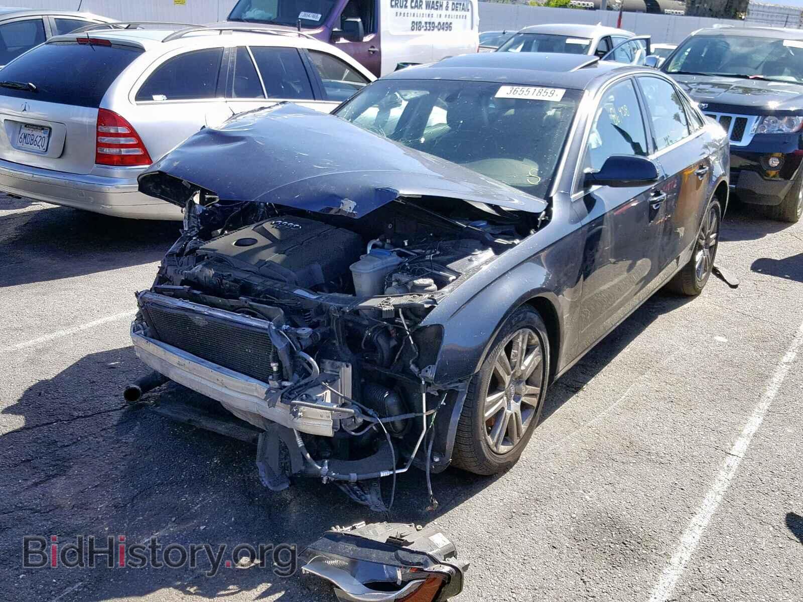 2012 AUDI A4 - VIN: WAUBFAFL3CA036887 - Photo 2