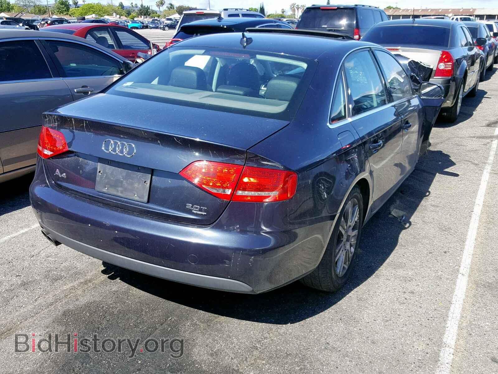 2012 AUDI A4 - VIN: WAUBFAFL3CA036887 - Photo 4
