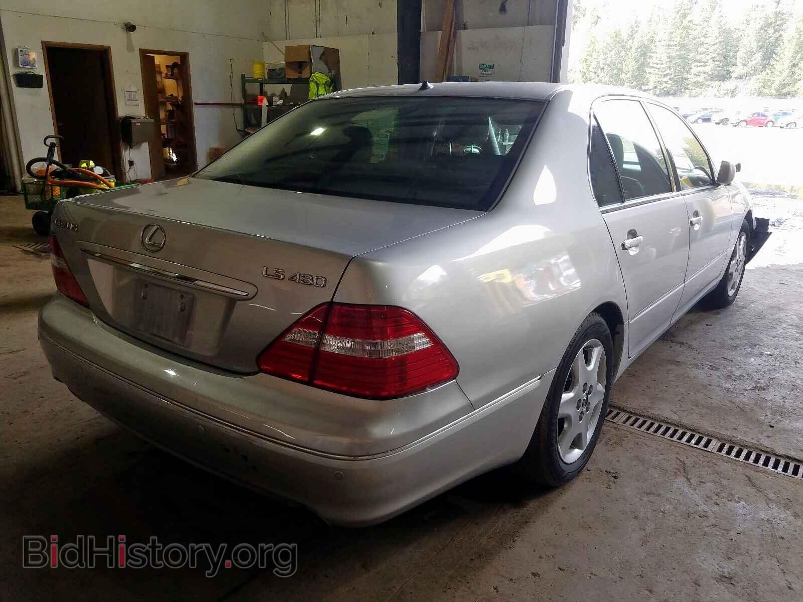 2004 LEXUS LS430 - VIN: JTHBN36F840135707 - Фото 4