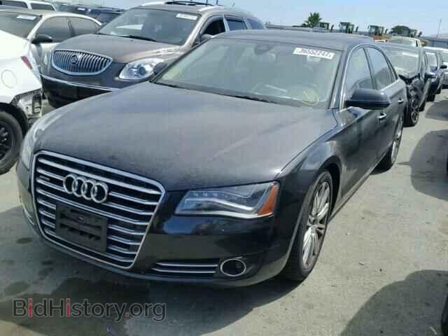 2013 AUDI A8 - VIN: WAURGAFD7DN007455 - Фото 2