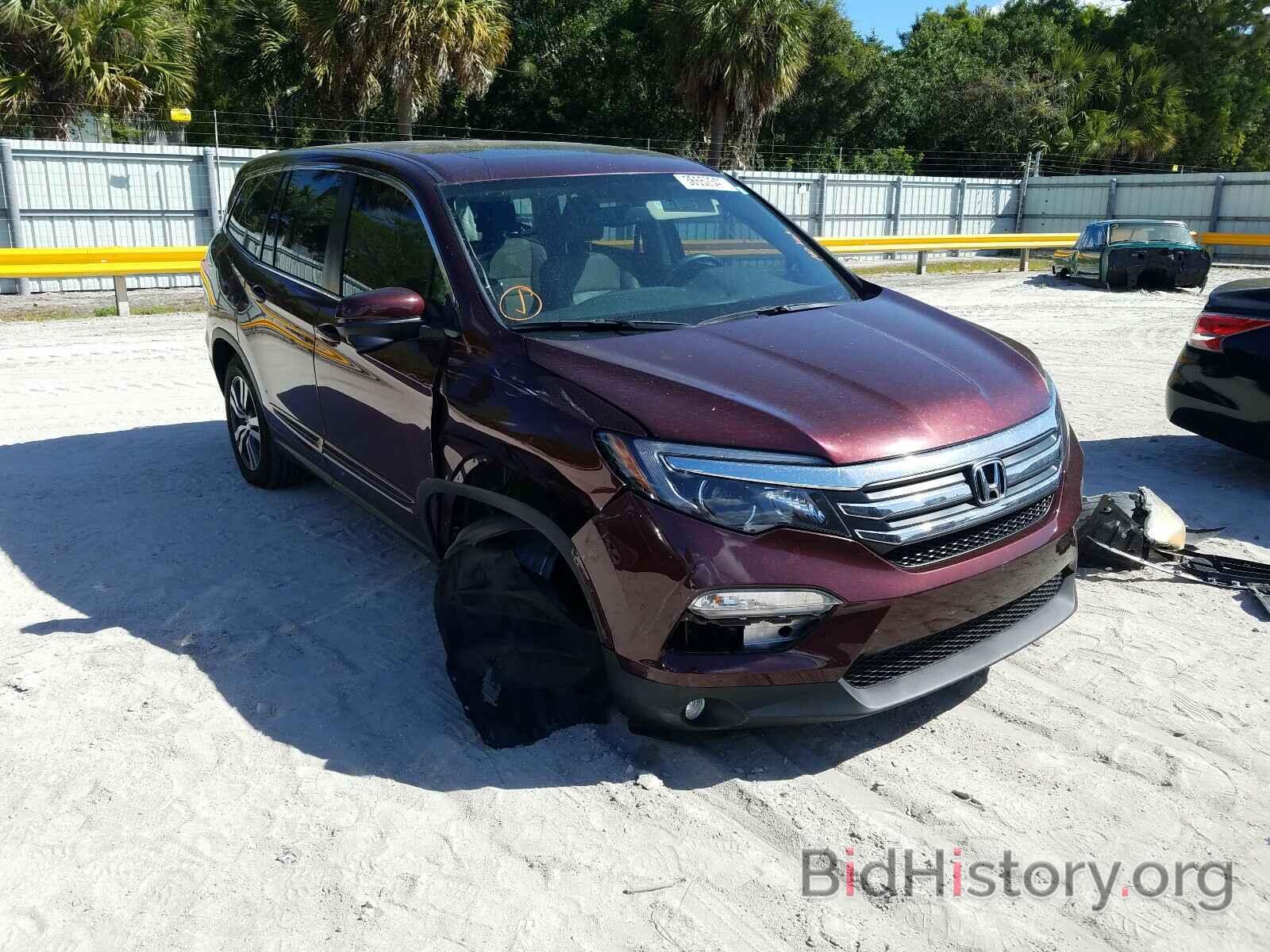 Photo 5FNYF6H83GB018325 - HONDA PILOT 2016