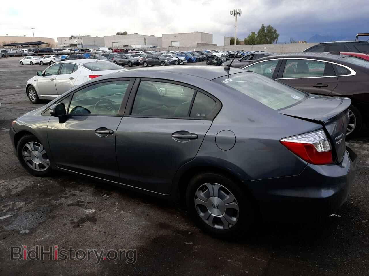2012 HONDA CIVIC - VIN: JHMFB4F33CS002510 - Фото 2
