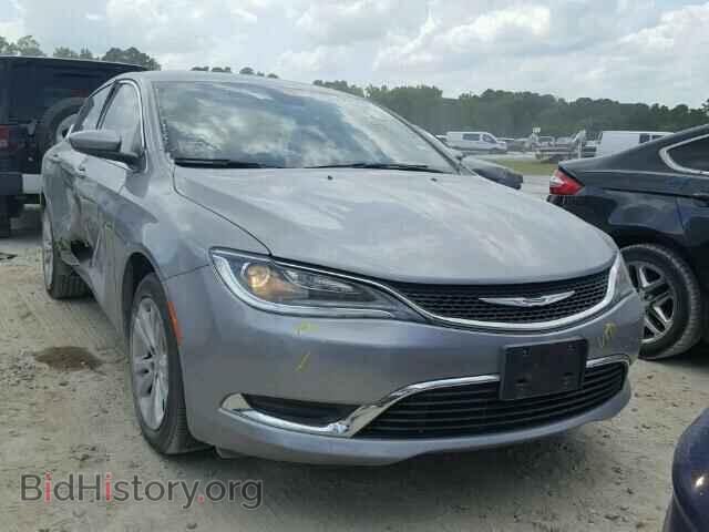 Фотография 1C3CCCAB7GN107232 - CHRYSLER 200 2016