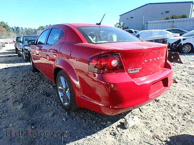 2011 DODGE AVENGER - VIN: 1B3BD2FG2BN554029 - Фото 3