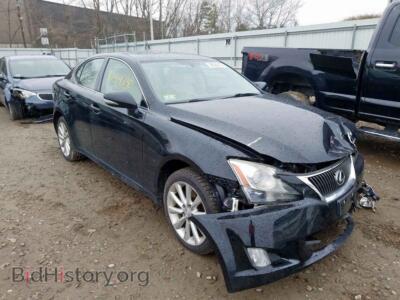 2009 Lexus IS IS 250, black — VIN JTHCK262795034785, Copart
