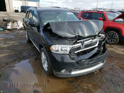2012 Dodge DURANGO Durango CR, black — VIN 1C4RDJDG5CC152500, Copart