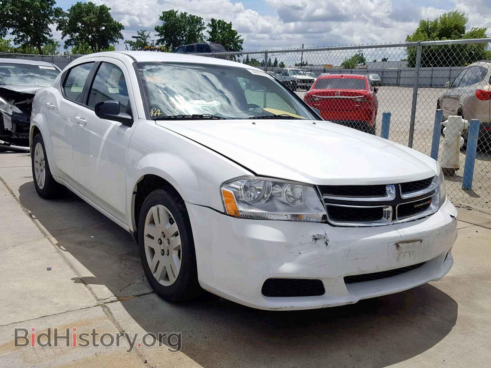 Фотография 1C3CDZAB5EN237491 - DODGE AVENGER 2014