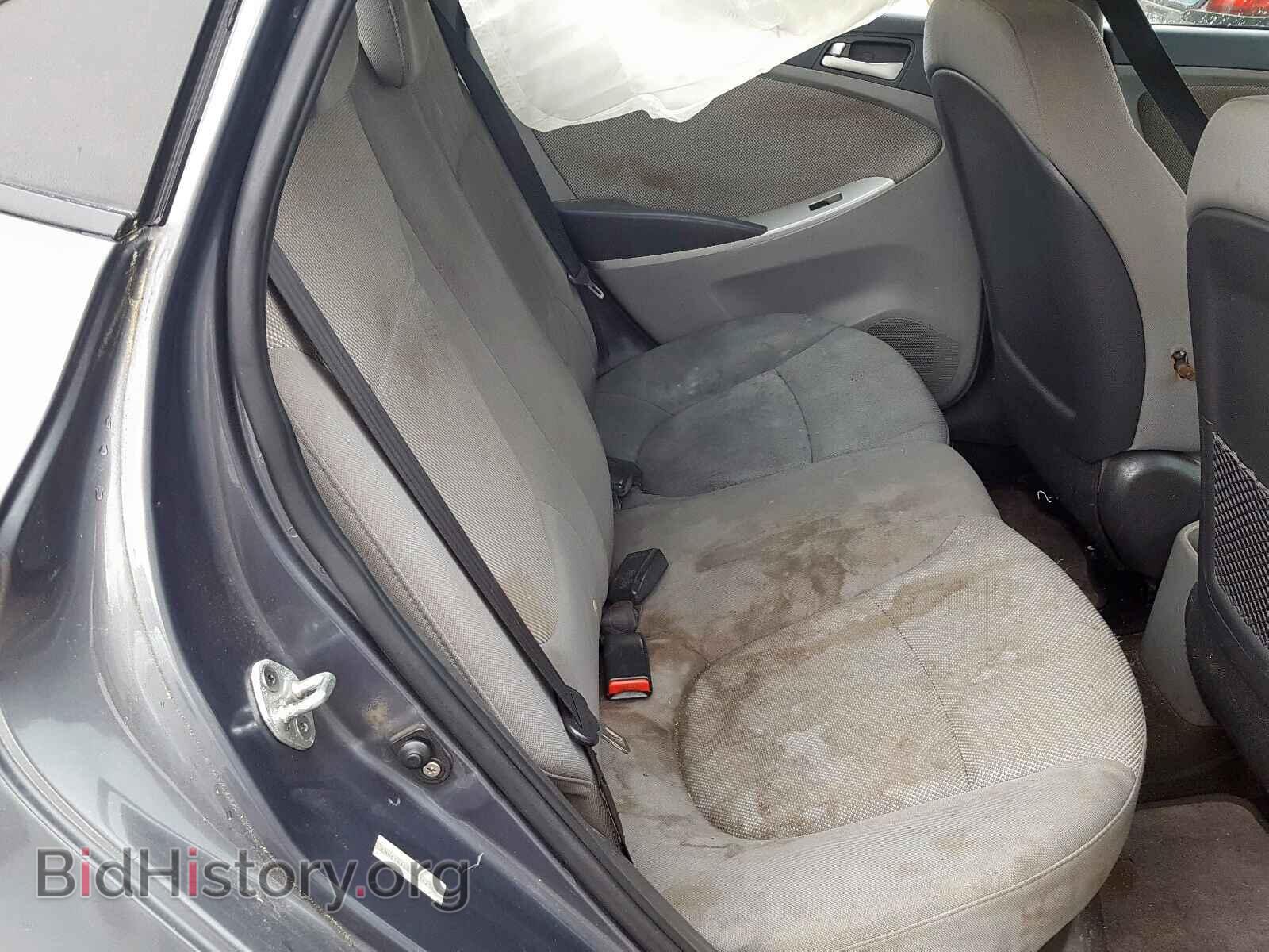 2012 HYUNDAI ACCENT - VIN: KMHCT4AE0CU214257 - Фото 6