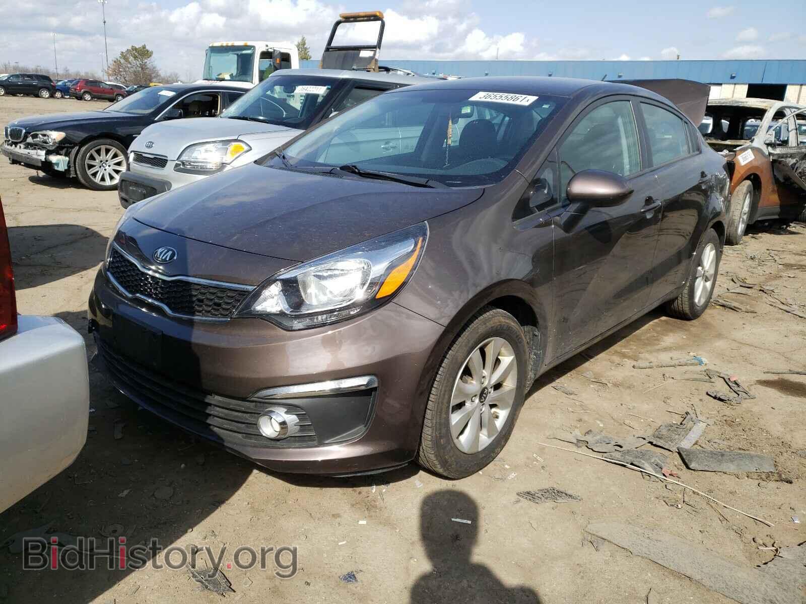 2016 KIA RIO - VIN: KNADN4A31G6586859 - Фото 2