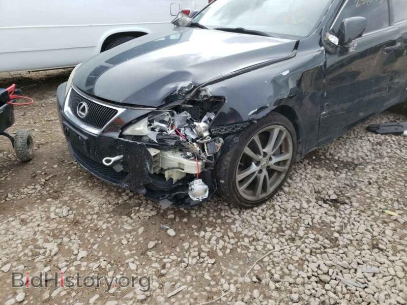 2008 Lexus IS (VIN JTHBE262682016278) — фото 9 из 10