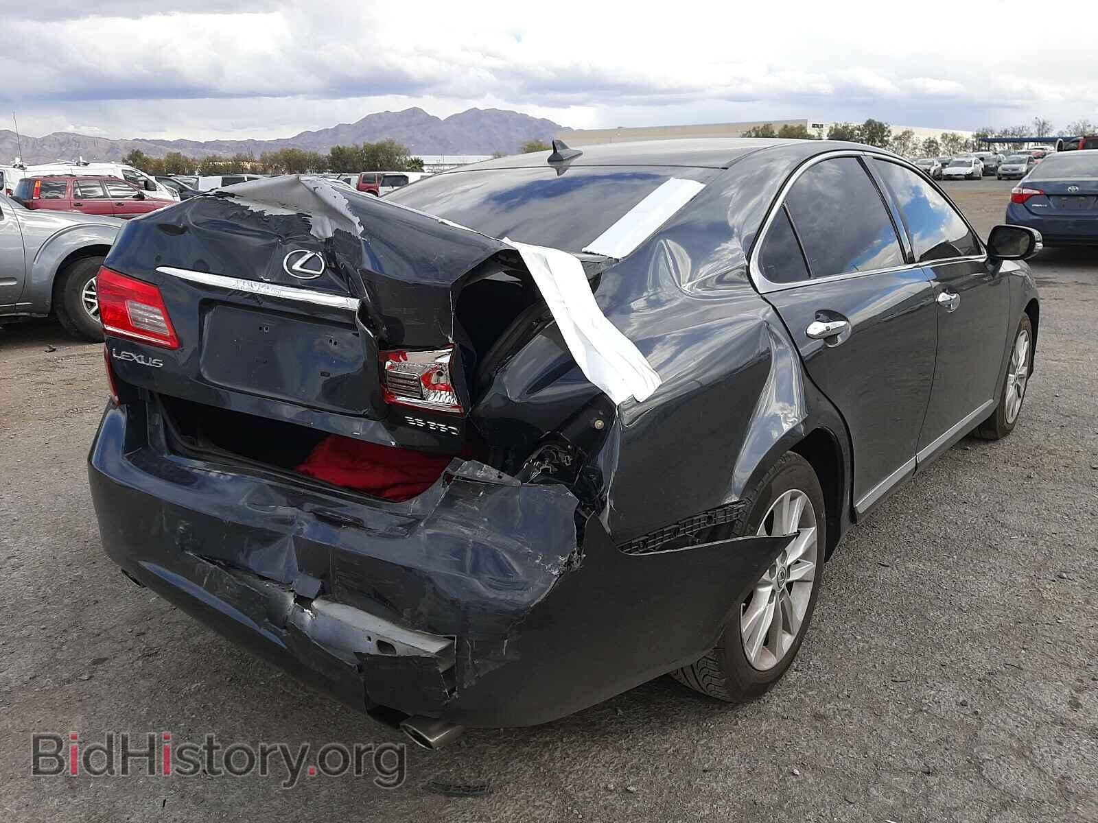 2010 LEXUS ES350 - VIN: JTHBK1EG3A2386237 - Фото 4