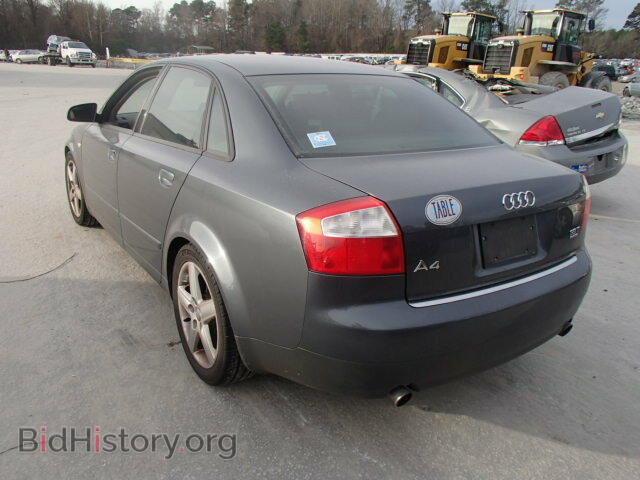2002 AUDI A4 - VIN: WAULC68E12A314354 - Фото 3