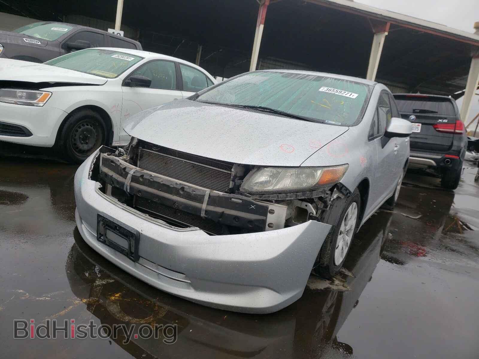 2012 HONDA CIVIC - VIN: 2HGFB2F56CH332254 - Photo 2