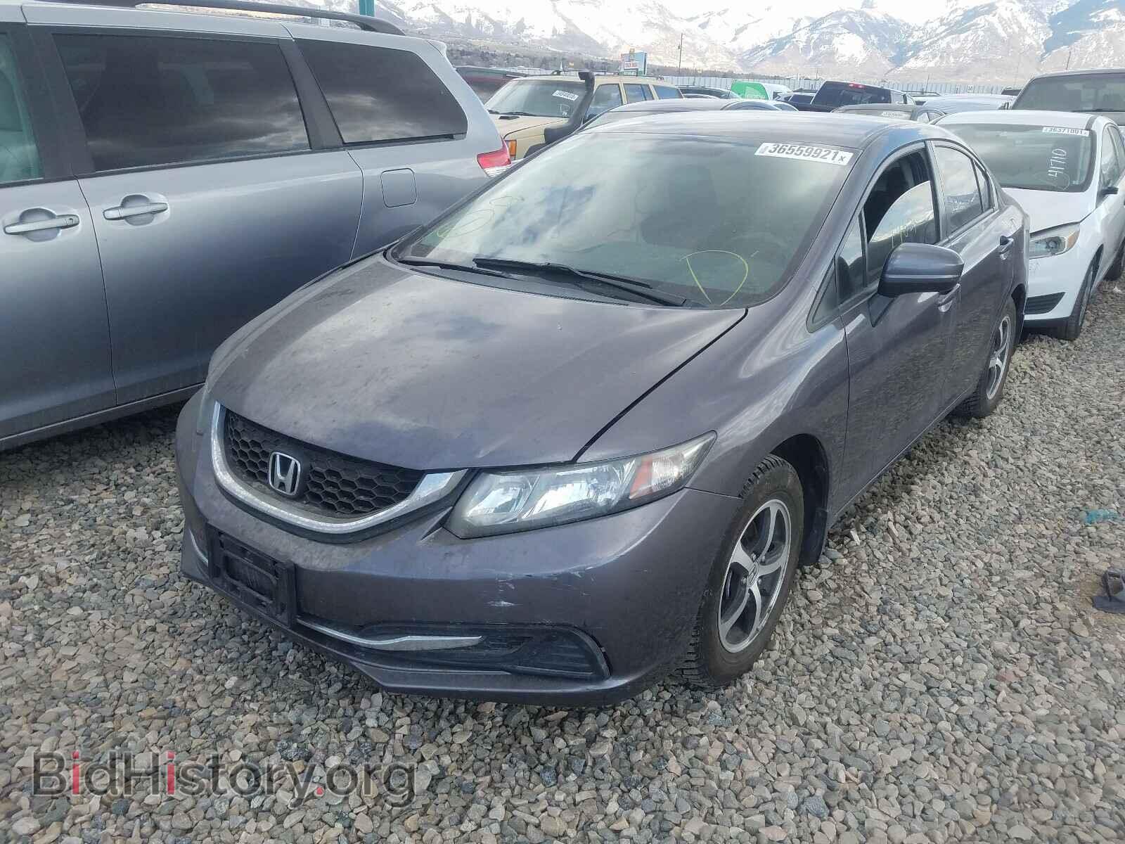 2015 HONDA CIVIC - VIN: 19XFB2F76FE210798 - Фото 2