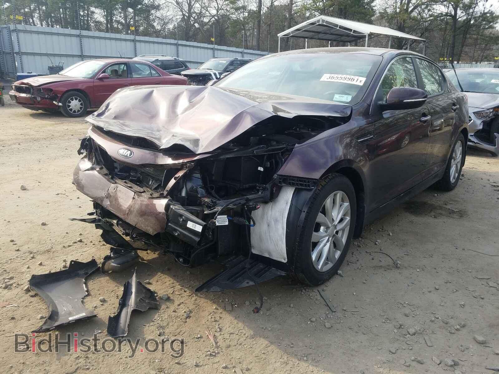 2014 KIA OPTIMA - VIN: 5XXGN4A79EG343401 - Фото 2