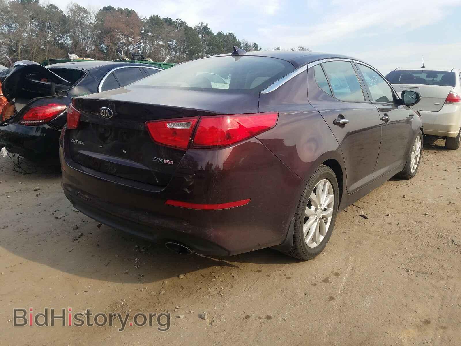 2014 KIA OPTIMA - VIN: 5XXGN4A79EG343401 - Фото 4
