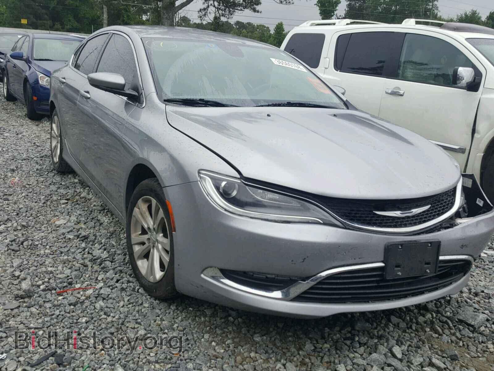 Фотография 1C3CCCAB7FN721180 - CHRYSLER 200 2015