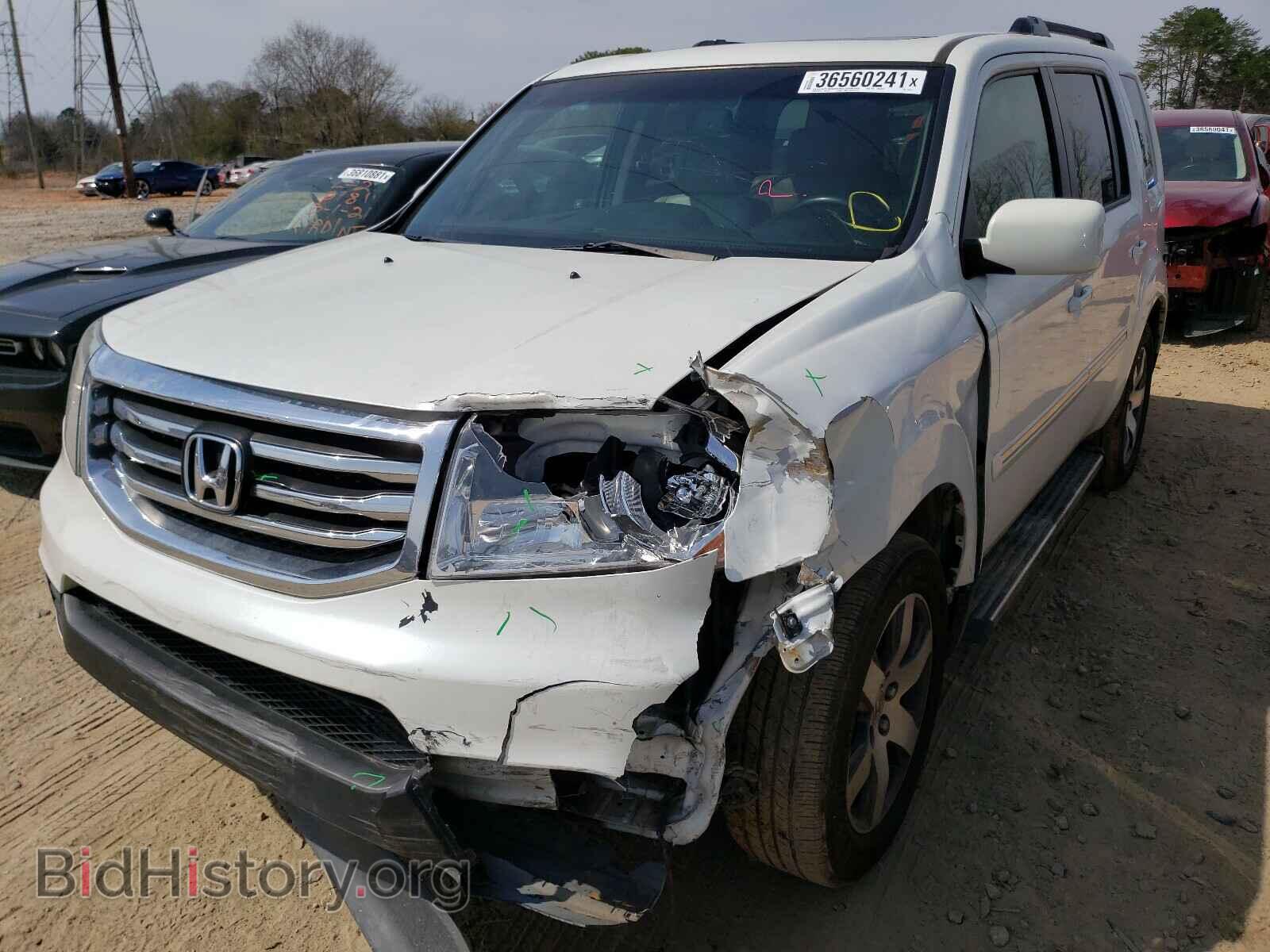 2012 HONDA PILOT - VIN: 5FNYF4H93CB058072 - Фото 2