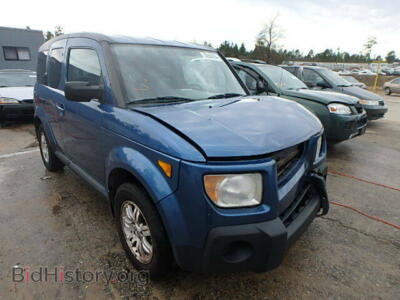 2006 Honda ELEMENT Element EX, синий — VIN 5J6YH28716L024995, Copart
