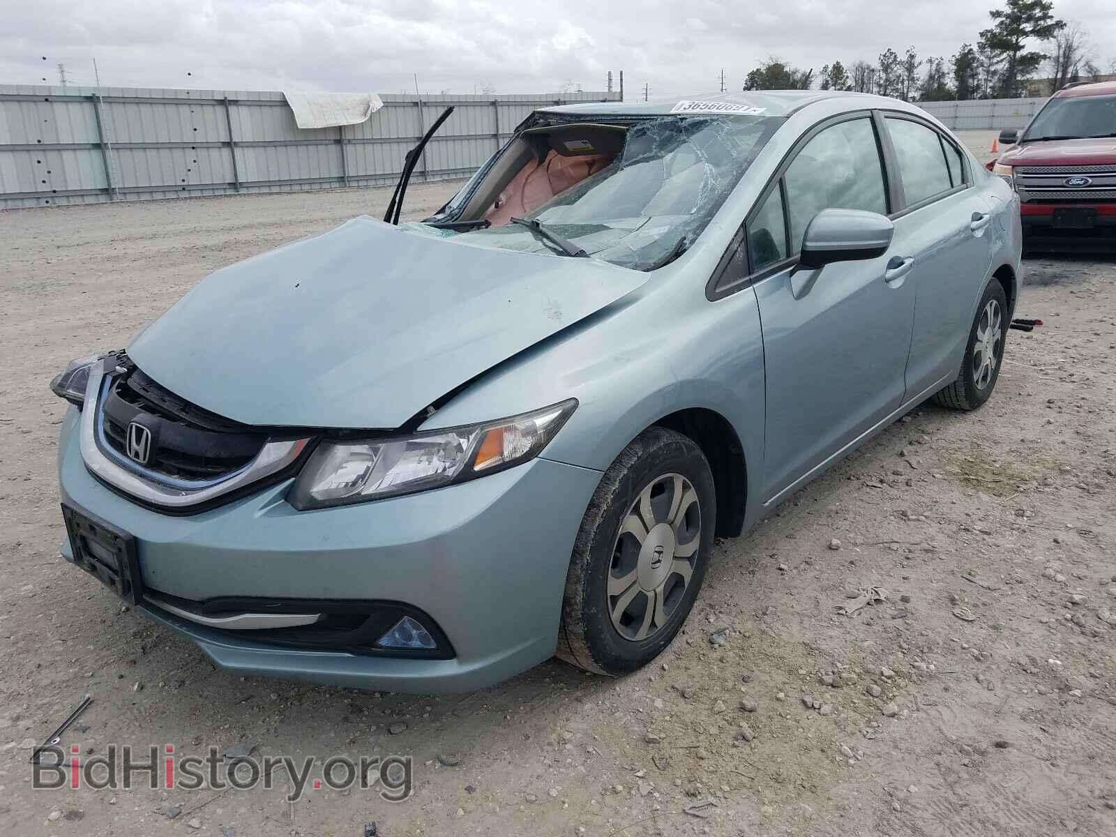 2014 HONDA CIVIC - VIN: 19XFB4F2XEE000624 - Фото 2